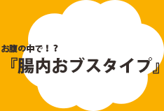お腹の中で!?「腸内おブスタイプ」