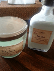 サボンのボディクリーム