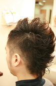 京都　ツーブロックのメンズモヒカン！！|hair Qril