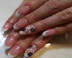 お花ネイル|nail beauty image