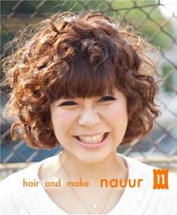 フワフワカーリー|hair and make  nauur