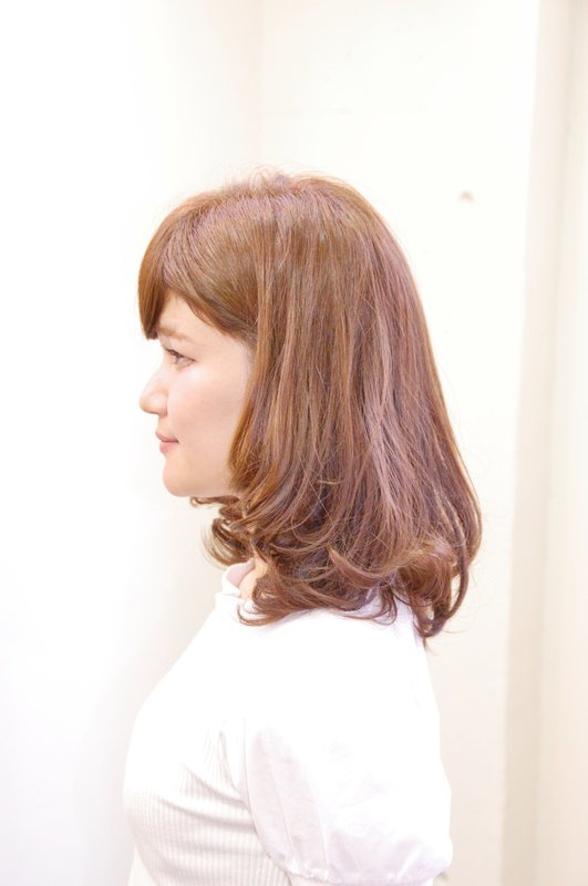 ふわっとミディアムボブ☆|GRID hair