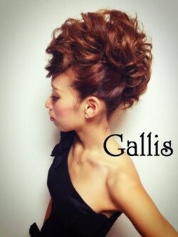 【Gallis】すっきりモードなモヒカンスタイル★|Hair Make Salon Gallis