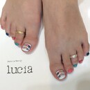 カラフルエスニックネイル♪|Lucia