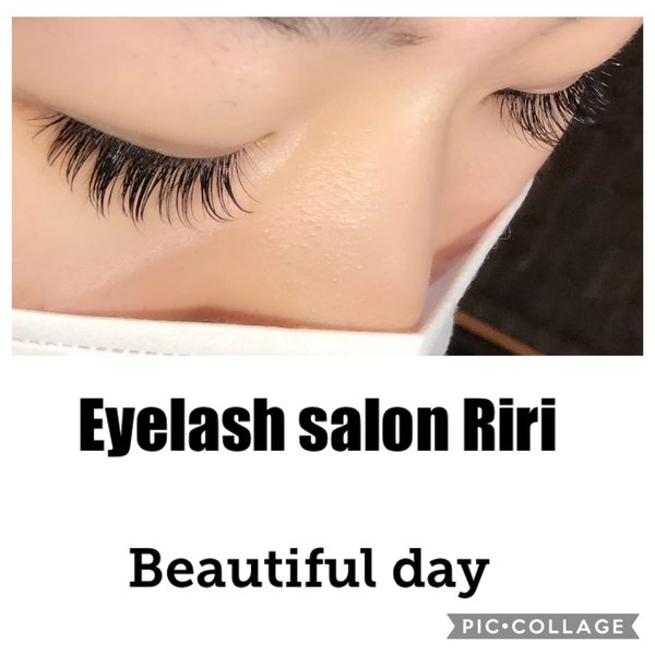 細めでボリュームたっぷり☆|Eyelash salon Riri