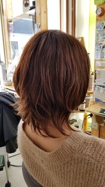 シースルーひし形ゆるレイヤー☆|Hair Space 108