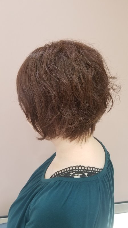 くせ毛でキュートグラボブ☆|Hair Space 108