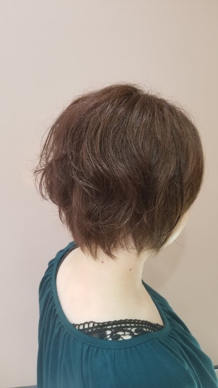 くせ毛でキュートグラボブ☆|Hair Space 108