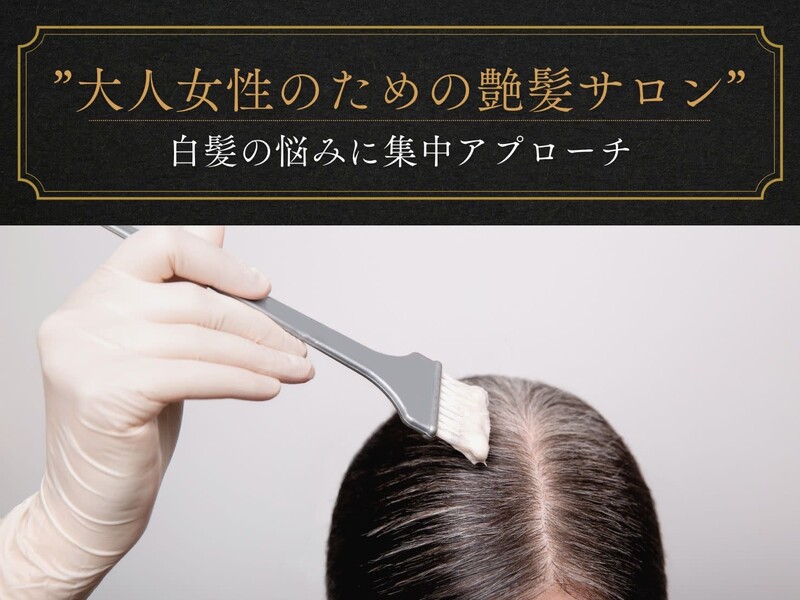 gray hair beauty | 薬院/渡辺通/桜坂のヘアサロン