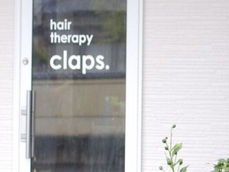 claps. | 鳥取のヘアサロン