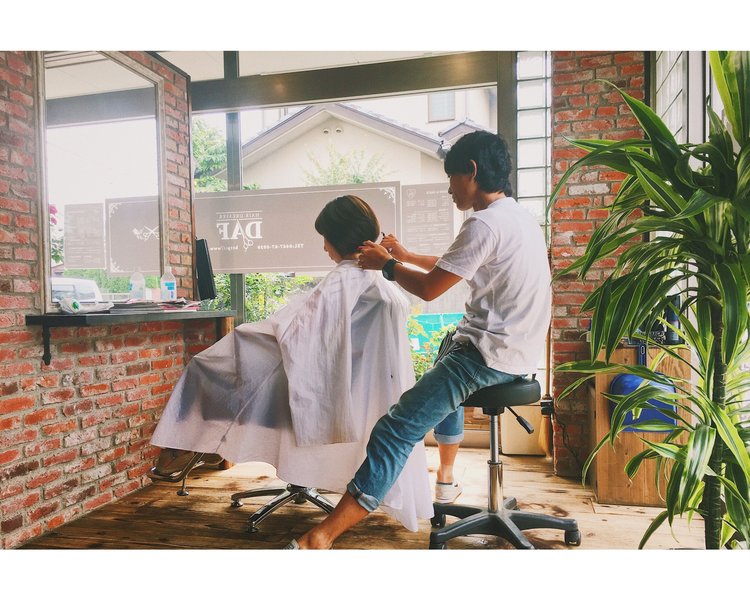 DAF hairdresser | 茅ヶ崎のヘアサロン