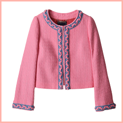 カラーツイード ノーカラージャケット ケイタ　マルヤマ　トウキョウ　パリス