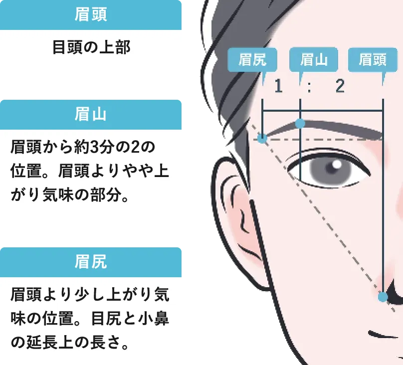 Dクリニック　眉毛デザイン
