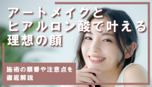 アートメイクとヒアルロン酸で叶える理想の顔！施術の順番や注意点を徹底解説