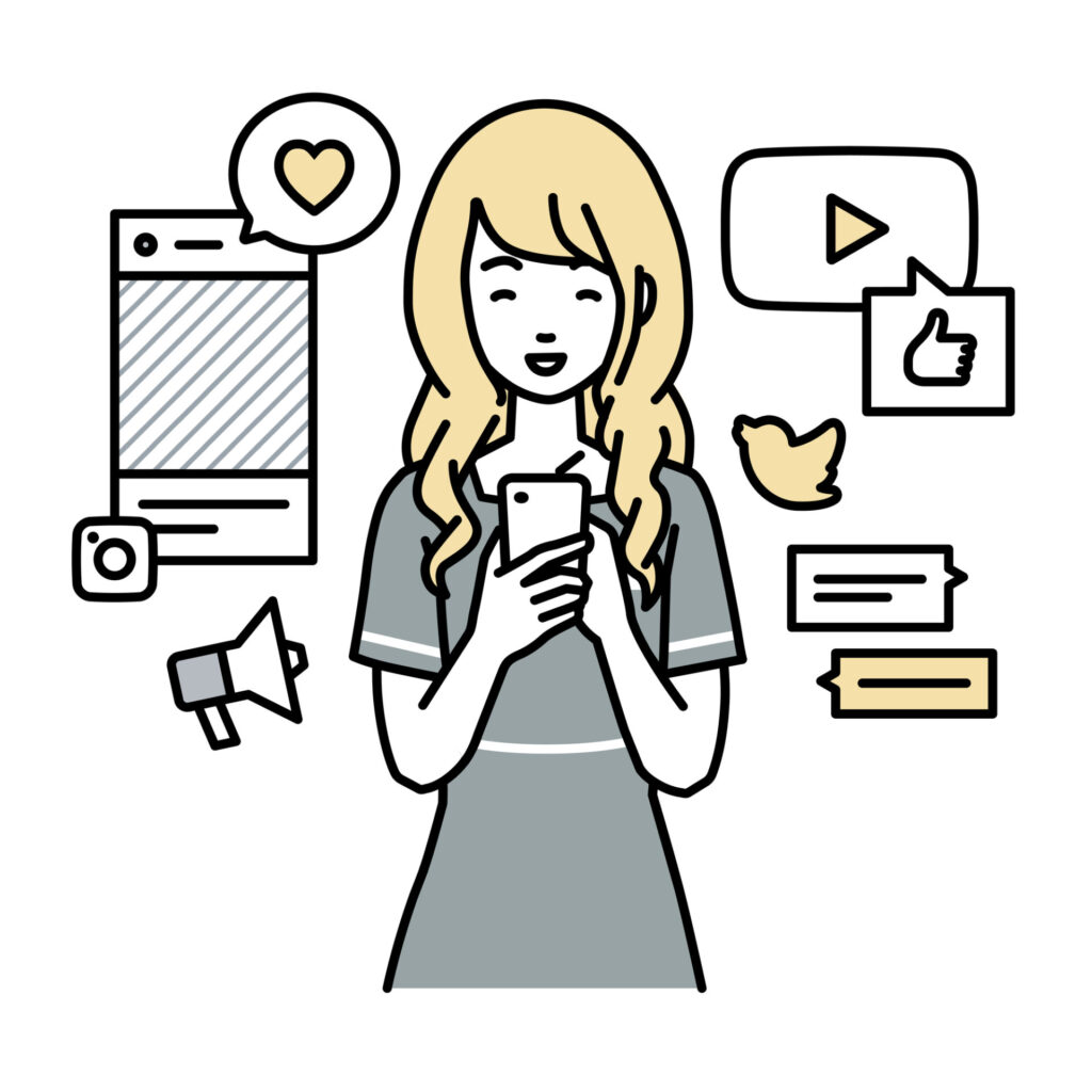 美容サロン　SNS　LINE　集客　リピーター
