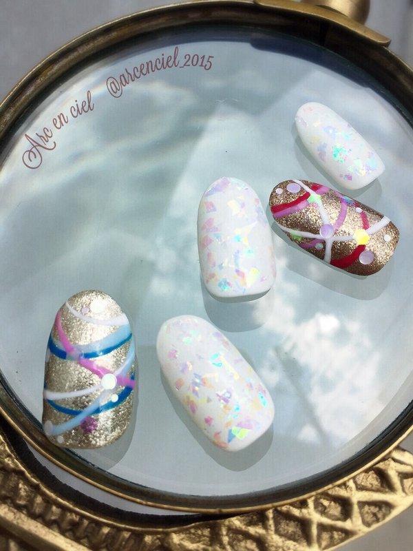 Arc en ciel 篠崎店 ［東京都/小岩］ 浴衣と相性ばっちり！贅沢ゴールドときらきら水面のベストマッチ