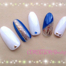 CONDITION=Beauty= ［京都府/宇治］ ホイル使い◎夏カラーのクール＆POPデザイン