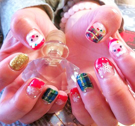 VERYNAIL ［京都府/四条烏丸/五条/西院］ メリークリスマス♡クリスマスをギュッと凝縮ショートネイル