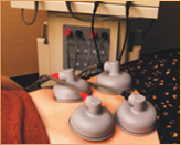 サロン施術風景