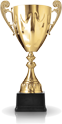 金のトロフィー