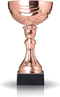銅のトロフィー