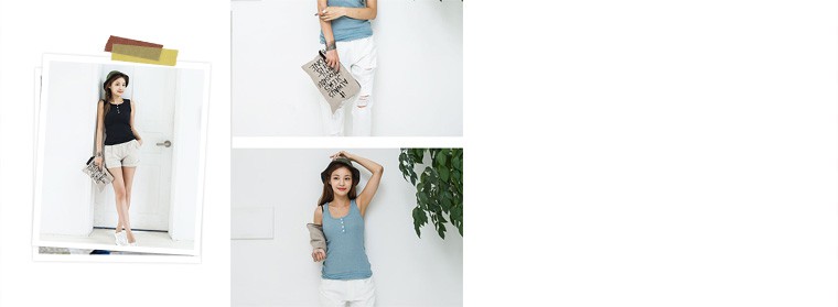 手書き風ロゴプリントファブリッククラッチ