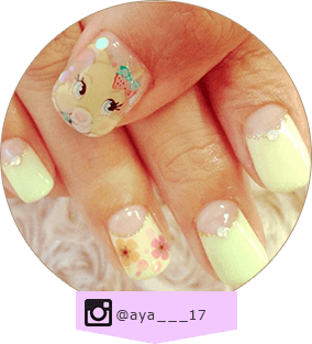 イースターミスバニーネイル　写真