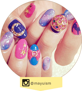 女子の憧れ！セーラームーンネイル