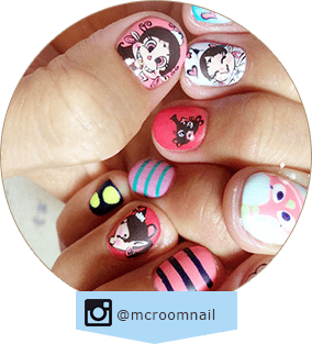 アクビちゃんネイル