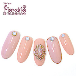 2012年4月のキャンペーンジェルネイル　5500円|fioretto【フィオレット】心斎橋本店