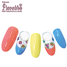 2012年4月のキャンペーンジェルネイル　5500円|fioretto【フィオレット】心斎橋本店