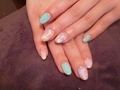 ツイードマーブル|Nail Salon Beryl