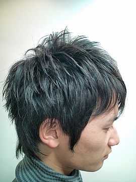 ◆エアリーウルフ◆|AXEL[メンズオンリーサロン]