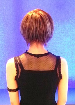 ＳＨＥ ＡＮＤ ＨＩＳ風グラデーションカラーショーヘアー|渋谷宮益坂上店　美容室ＳＨＥ　ＡＮＤ　ＨＩＳ　（シーアンドヒズ）