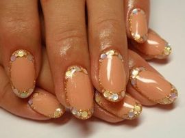 ナチュラル　キラキラ　ネイル。|Nail Salon MUU