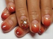 エレガント　グラデーション　ネイル。　|Nail Salon MUU