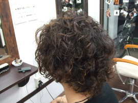 メンズ・スパイラルパーマ＆バリーアート|nitoro