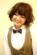 ふわくしゃエアリーショート|美容室Ｂ・Ｃ・Ｂ・Ｇ　和光店