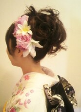 華やかセンターアップ|dot.-ｈａｉｒ-gem