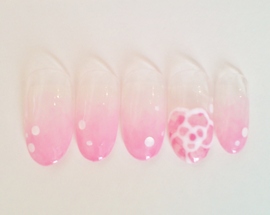 カラーグラデーションとマーブルカメリアネイル|Ｒｅｌｕｈａ　nａｉｌ