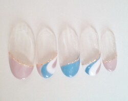 秋色プッチ柄ネイル|Ｒｅｌｕｈａ　nａｉｌ