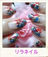 チェックネイル|Reira nail