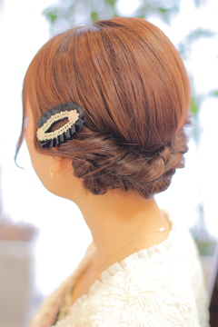  シンプルに♪♪♪|broto ヘアセット＆メイク 着付け