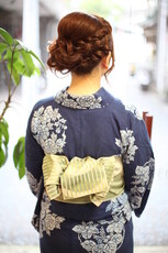  艶やか☆着物アップスタイル|broto ヘアセット＆メイク 着付け