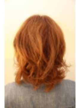秋のフワフワカールでエアリーに|mod's hair 柏店