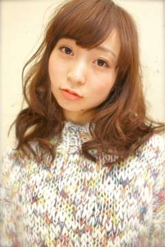 フワフワパーマでナチュラルガーリーヘアーに☆☆☆