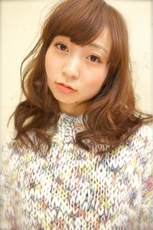 フワフワパーマでナチュラルガーリーヘアーに☆☆☆|gokan omotesando