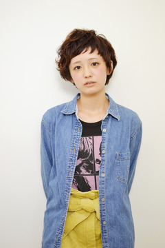 ベビーバングショート