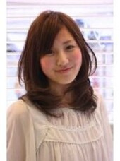 重軽るミディアムフェミニン|hair salon you