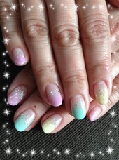 パステルカラー♪|Nail  Salon Rikka
